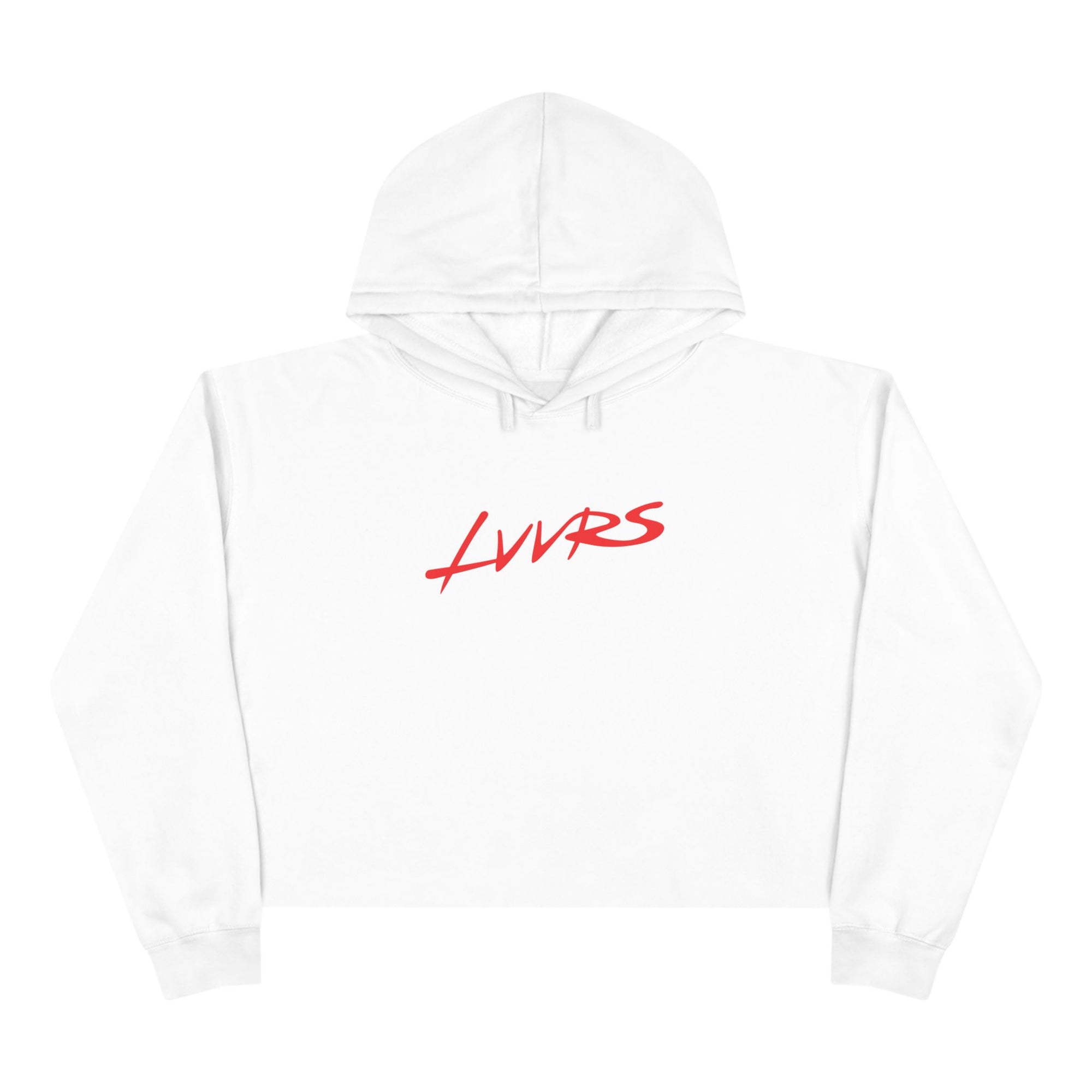 LVVRS Logo Cropped Hoodie