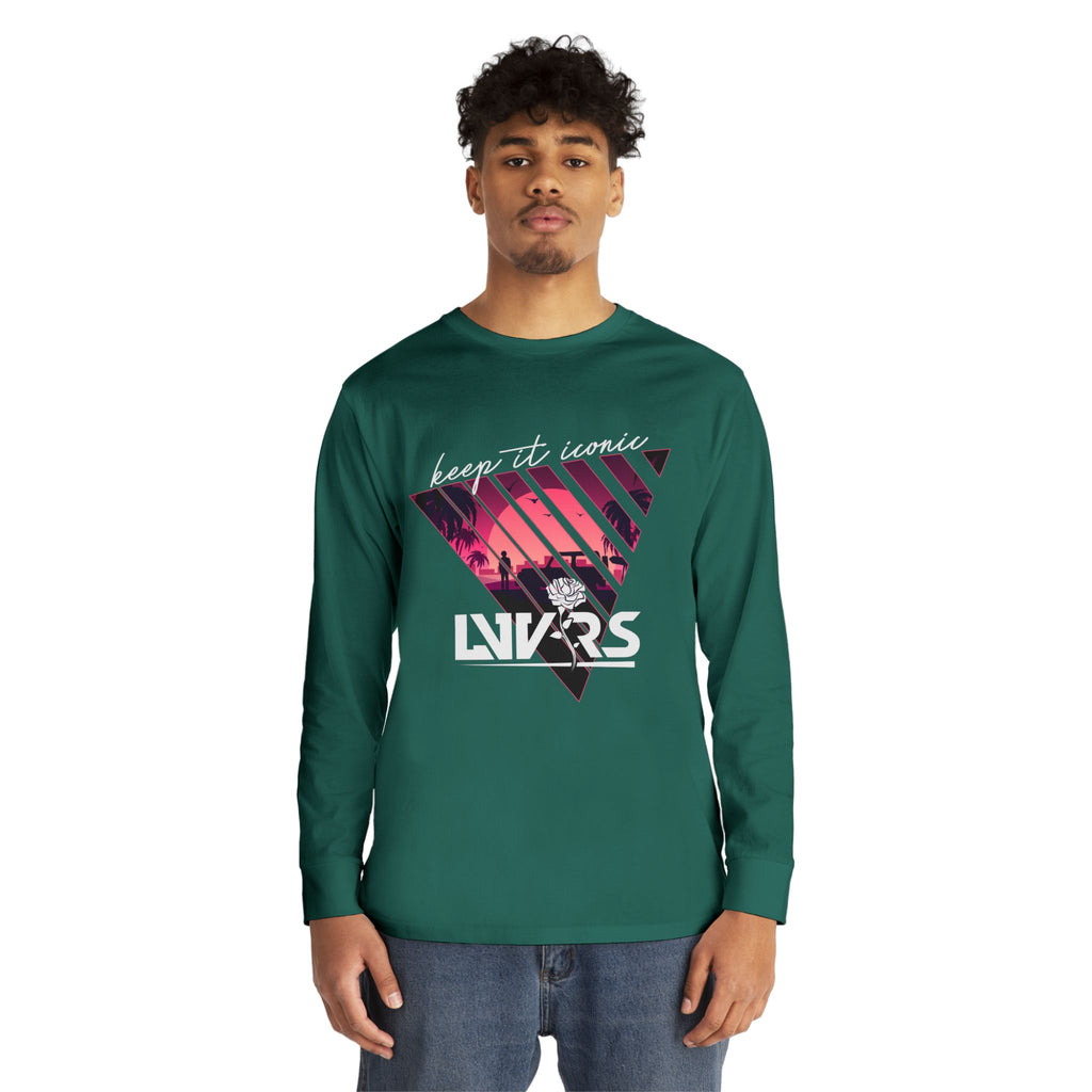 Mixed Design Long Sleeve Tees