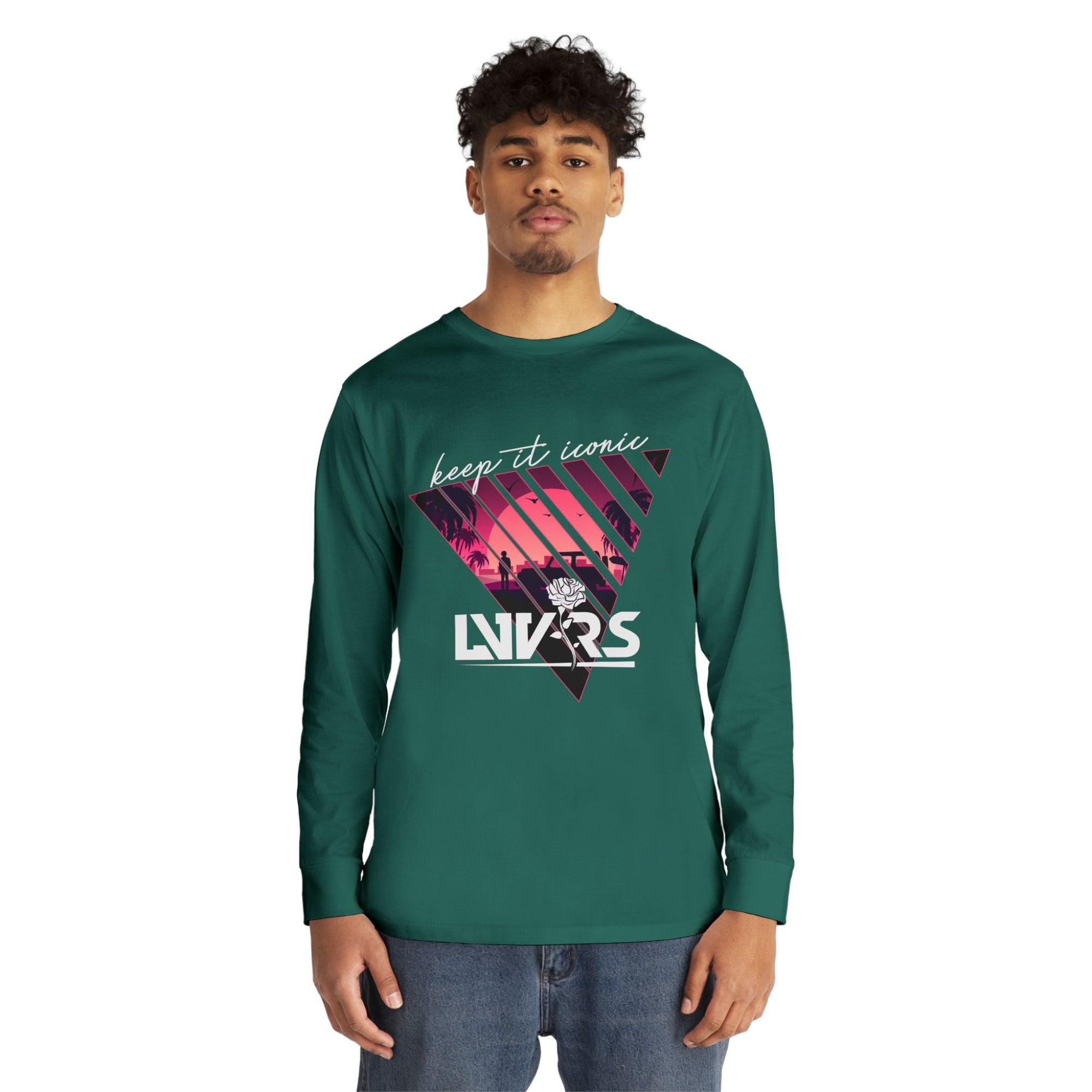 Mixed Design Long Sleeve Tees