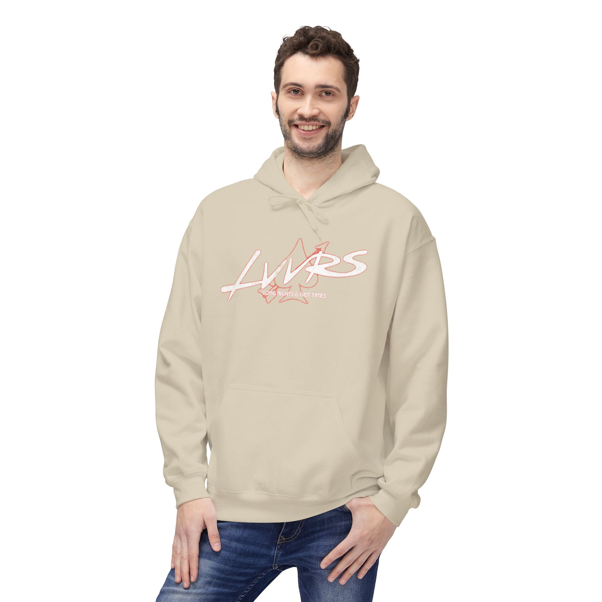 LVVRS Logo Vintage Hoodie