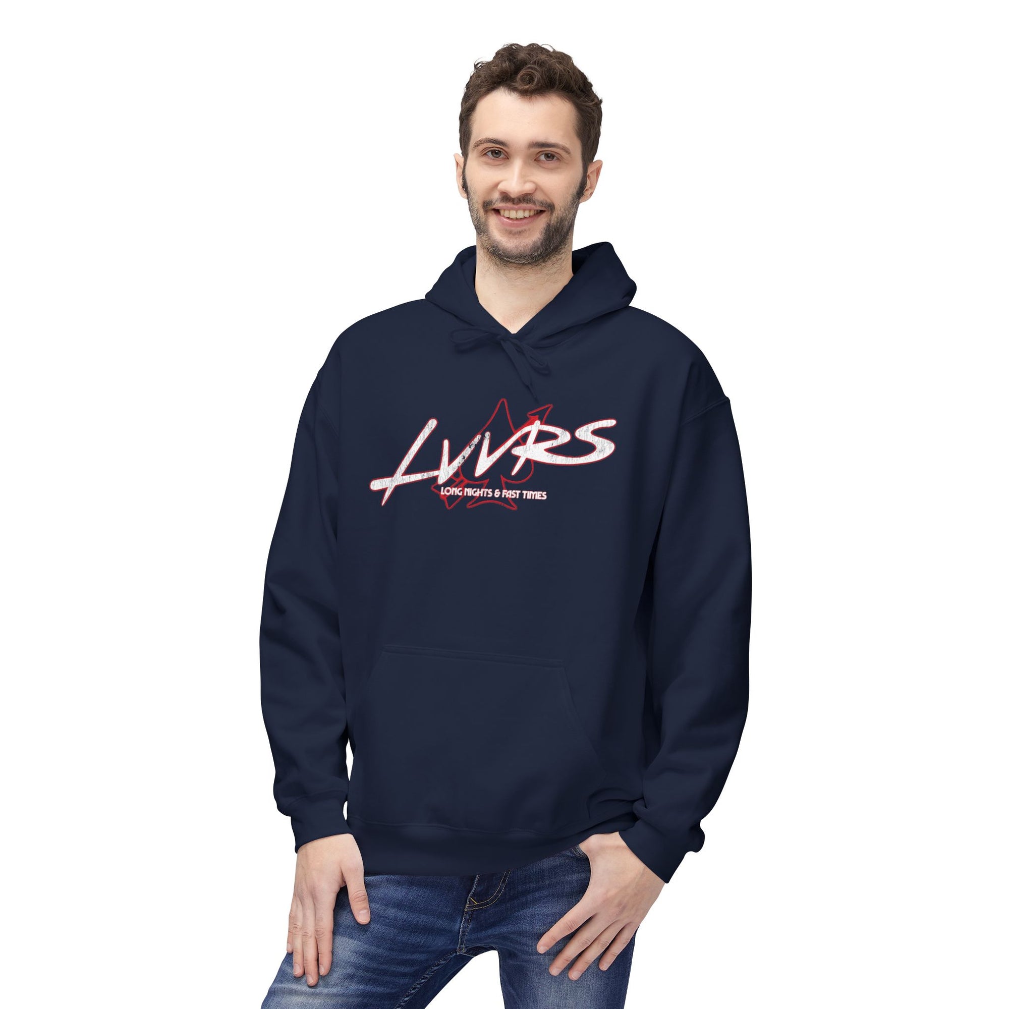 LVVRS Logo Vintage Hoodie