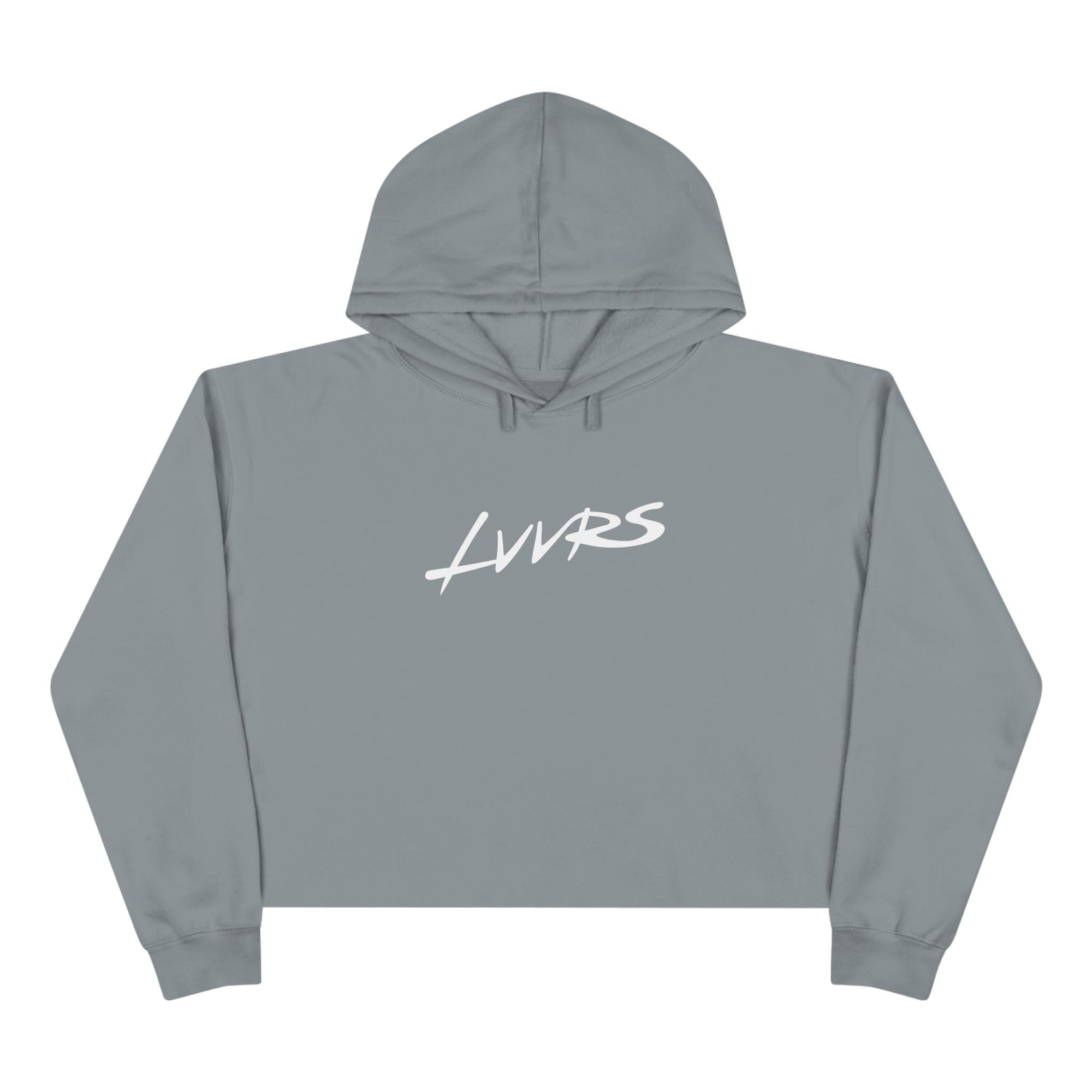 LVVRS Logo Cropped Hoodie