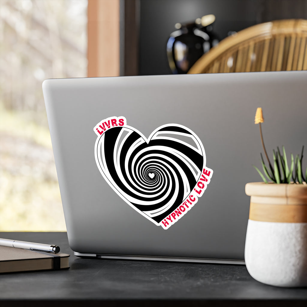 Hypnotic Love Kiss-Cut Sticker
