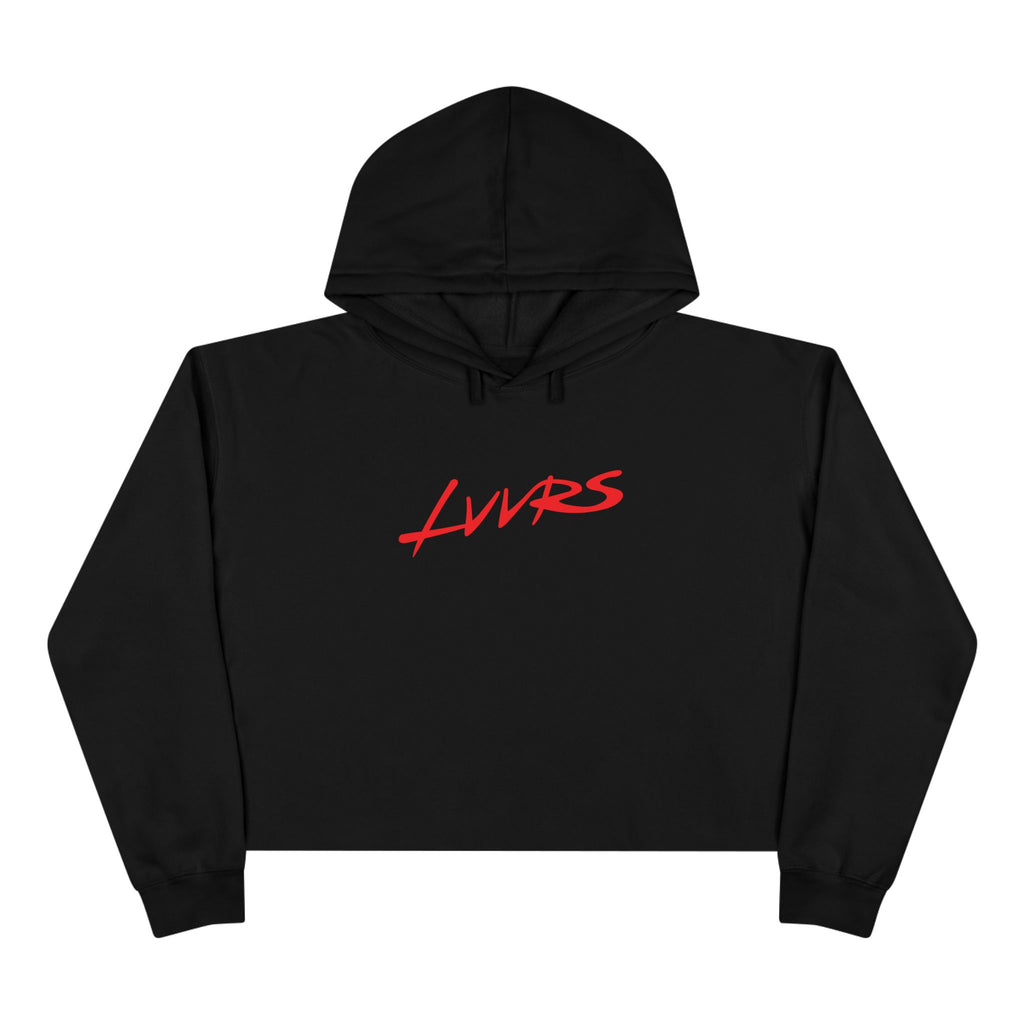 LVVRS Logo Cropped Hoodie