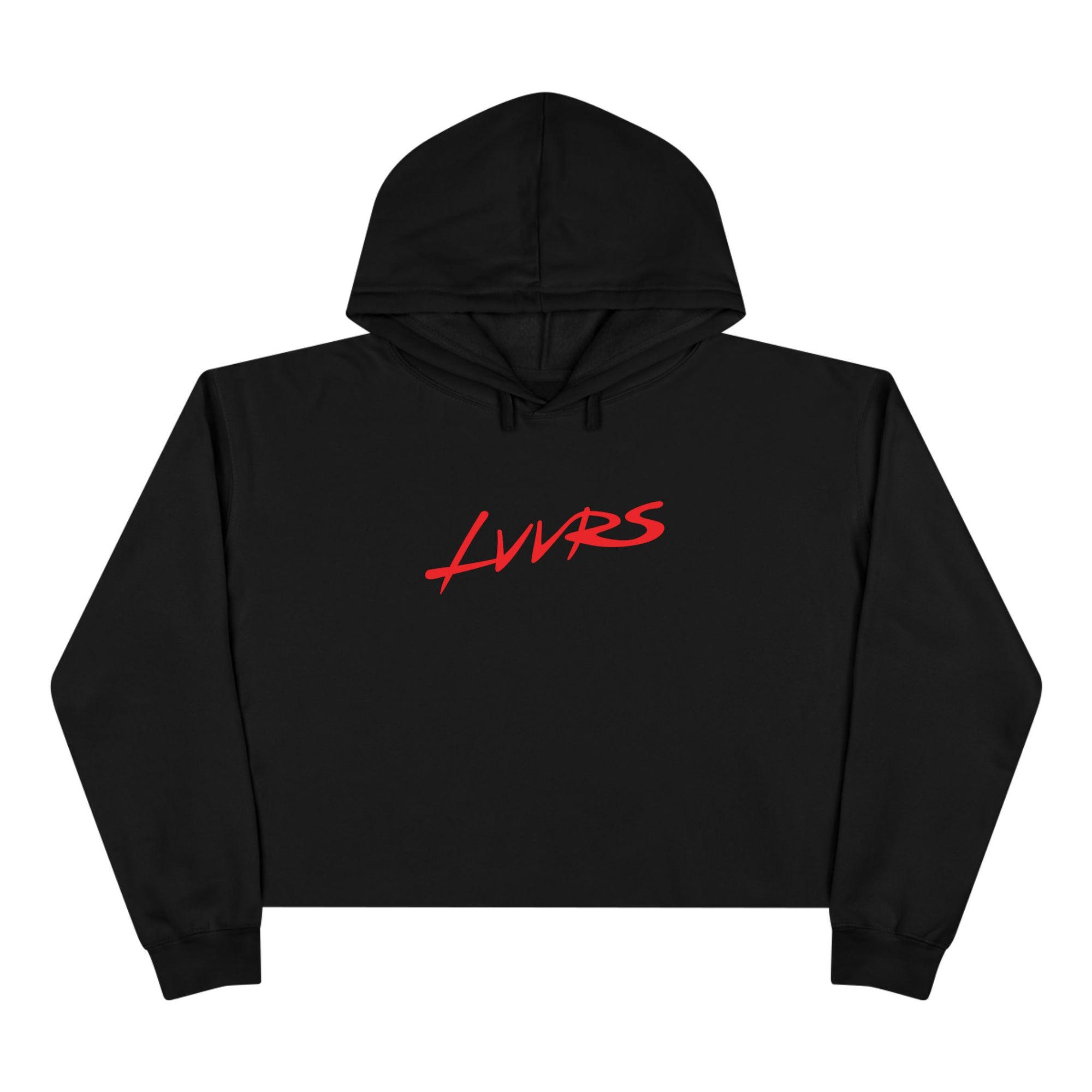 LVVRS Logo Cropped Hoodie