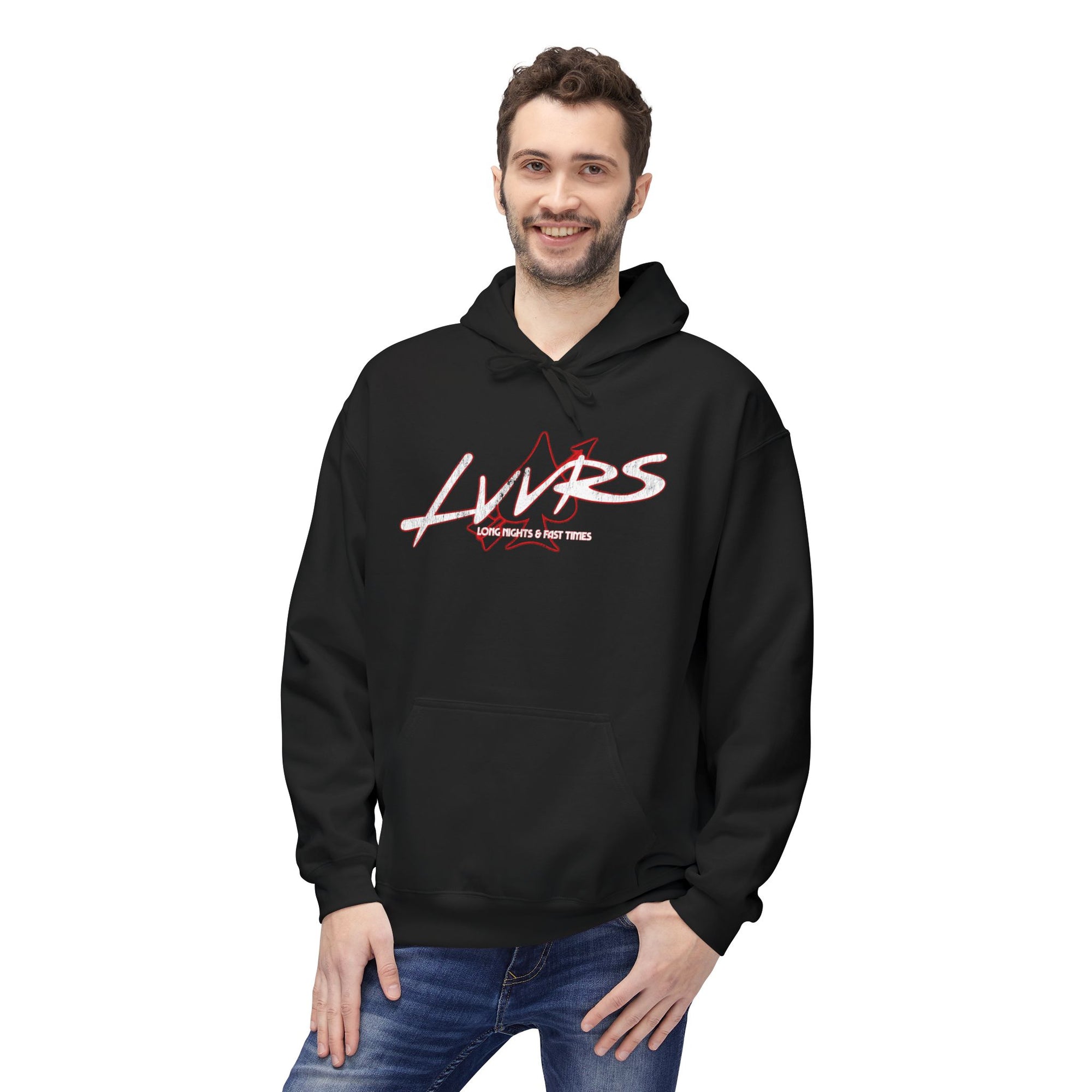 LVVRS Logo Vintage Hoodie