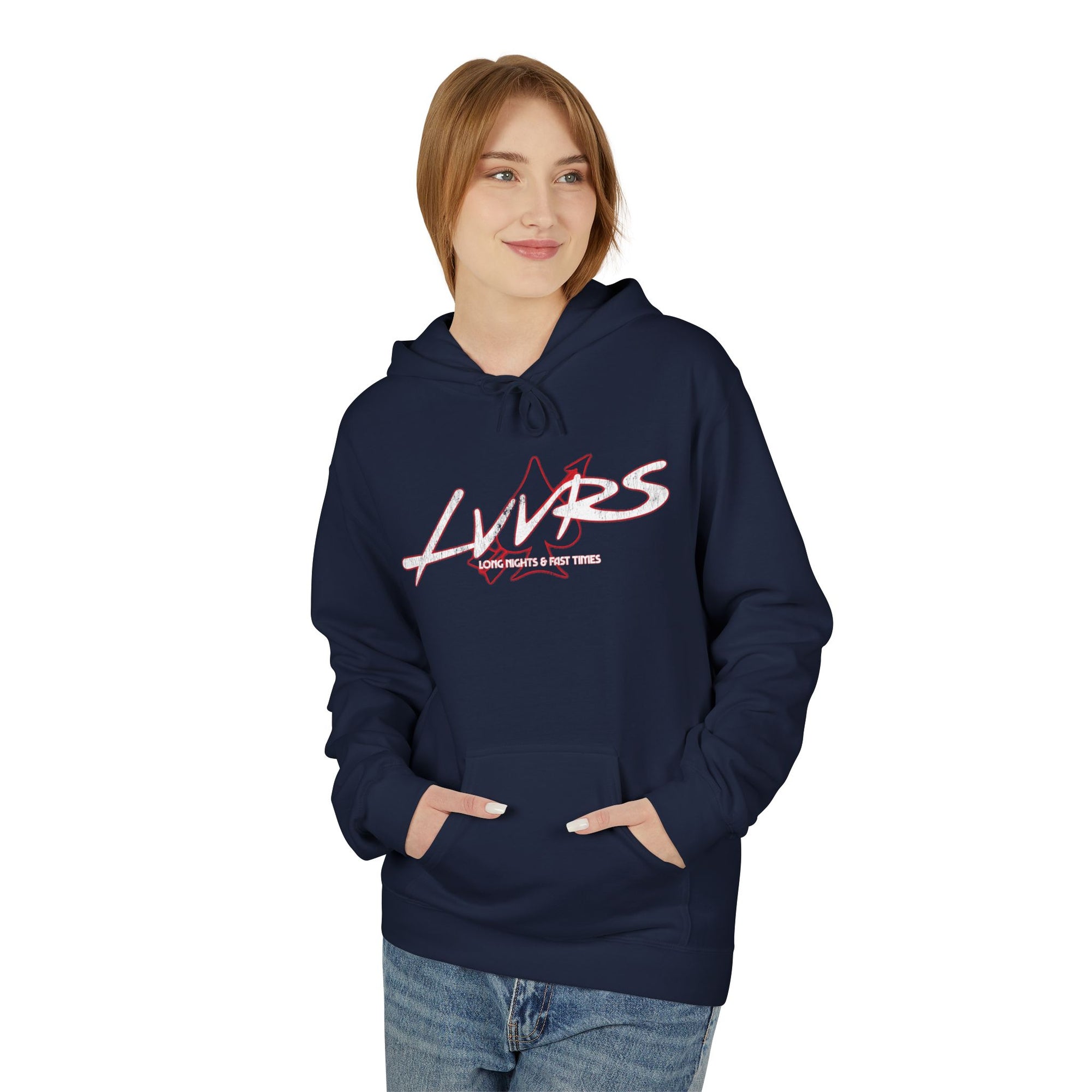 LVVRS Logo Vintage Hoodie