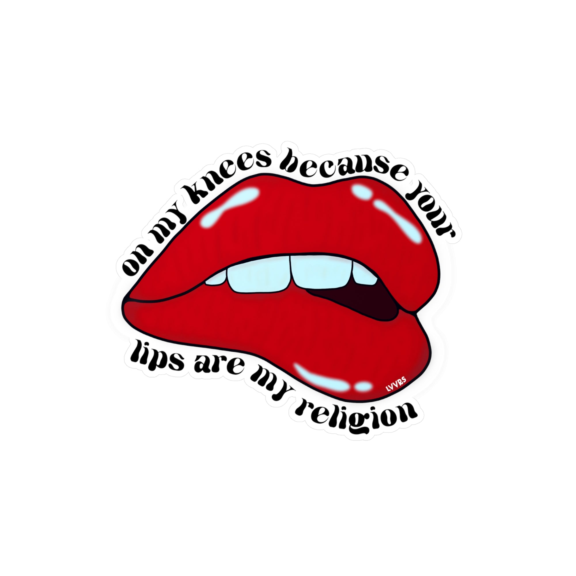 Lips Kiss-Cut Stickers