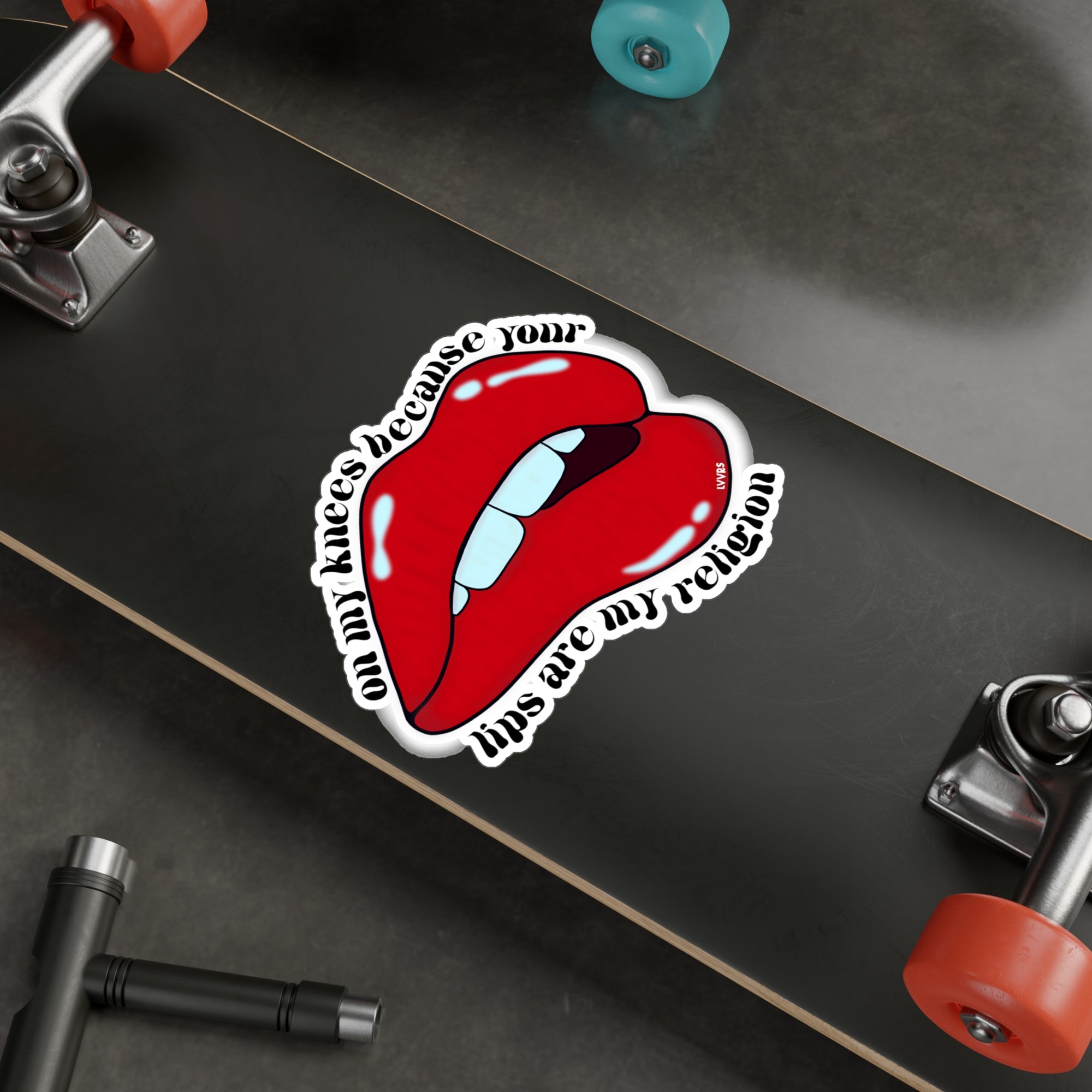 Lips Kiss-Cut Stickers