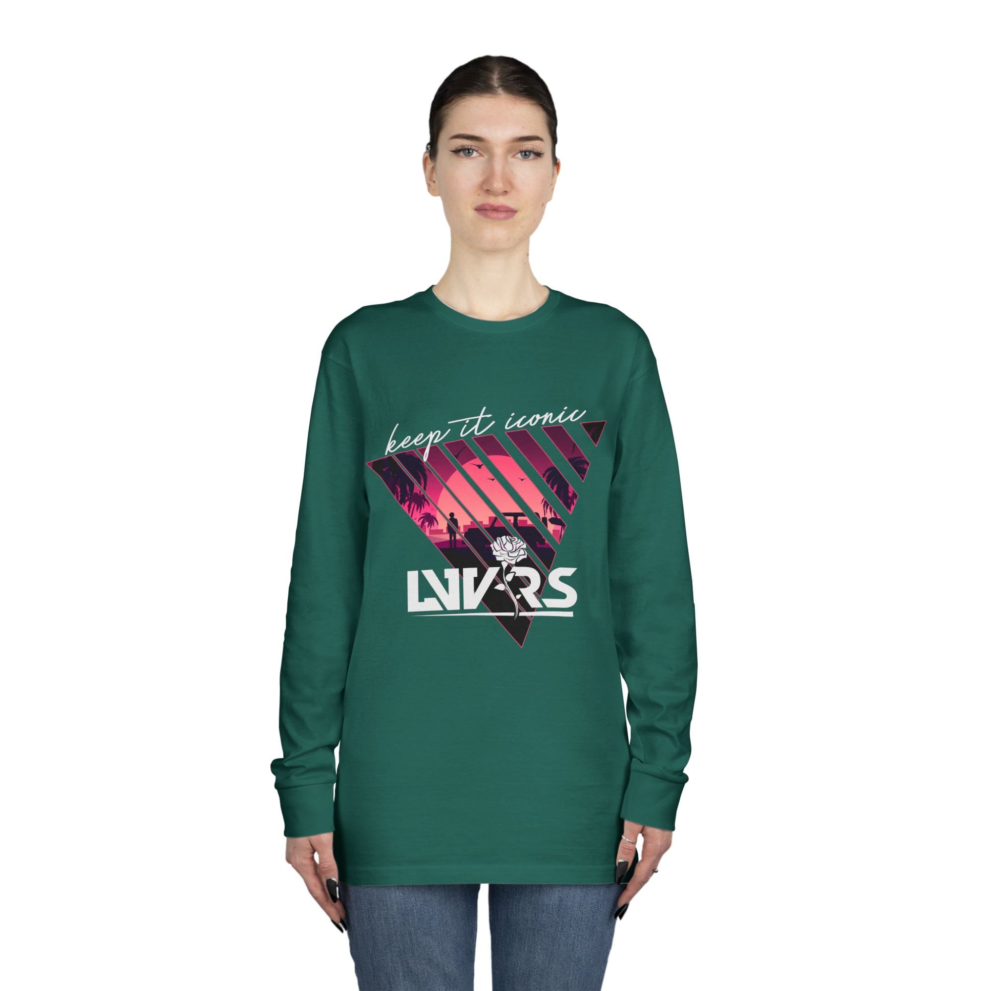 Mixed Design Long Sleeve Tees