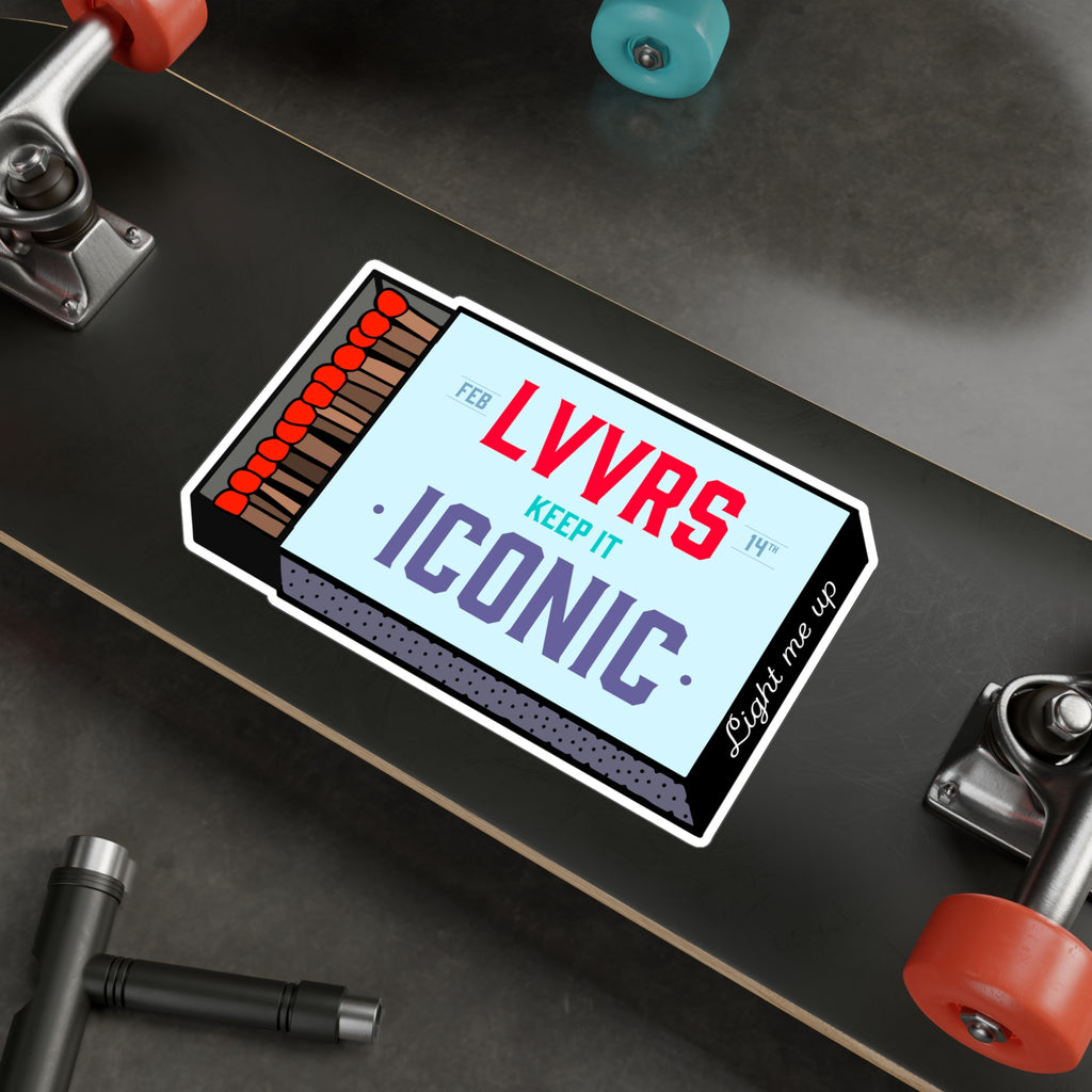 Iconic Kiss-Cut Stickers