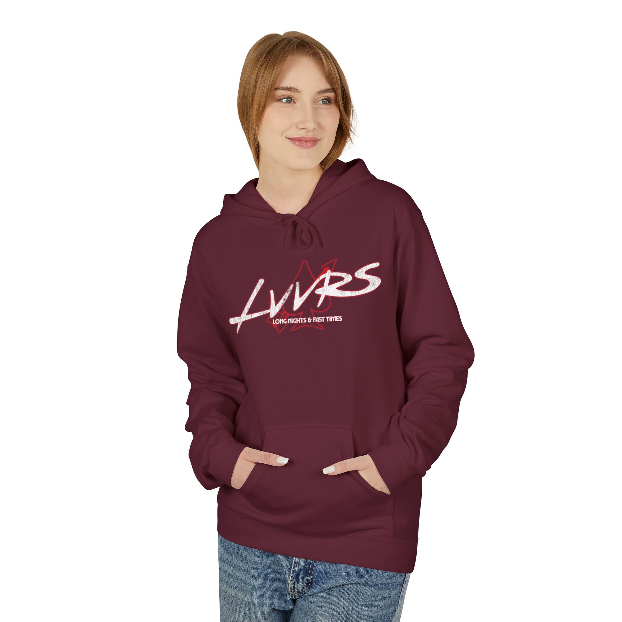 LVVRS Logo Vintage Hoodie