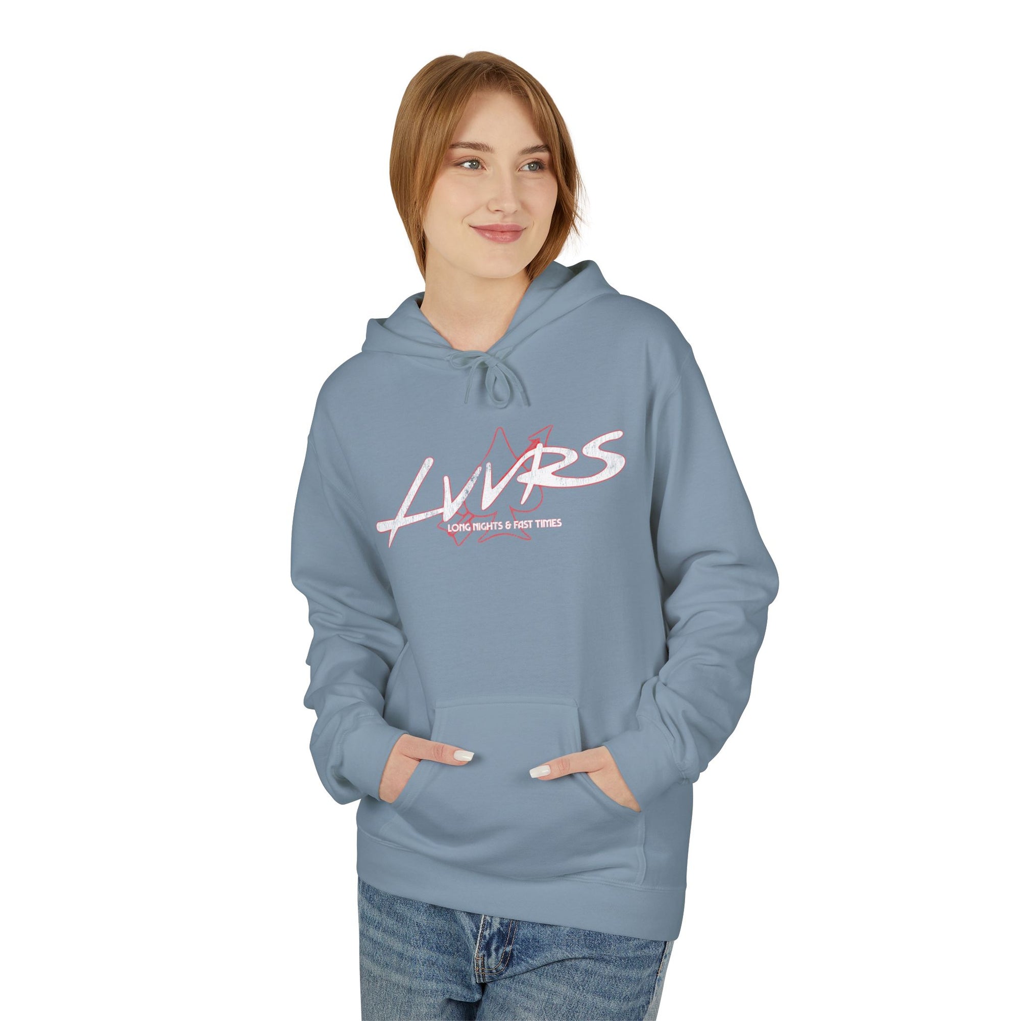LVVRS Logo Vintage Hoodie