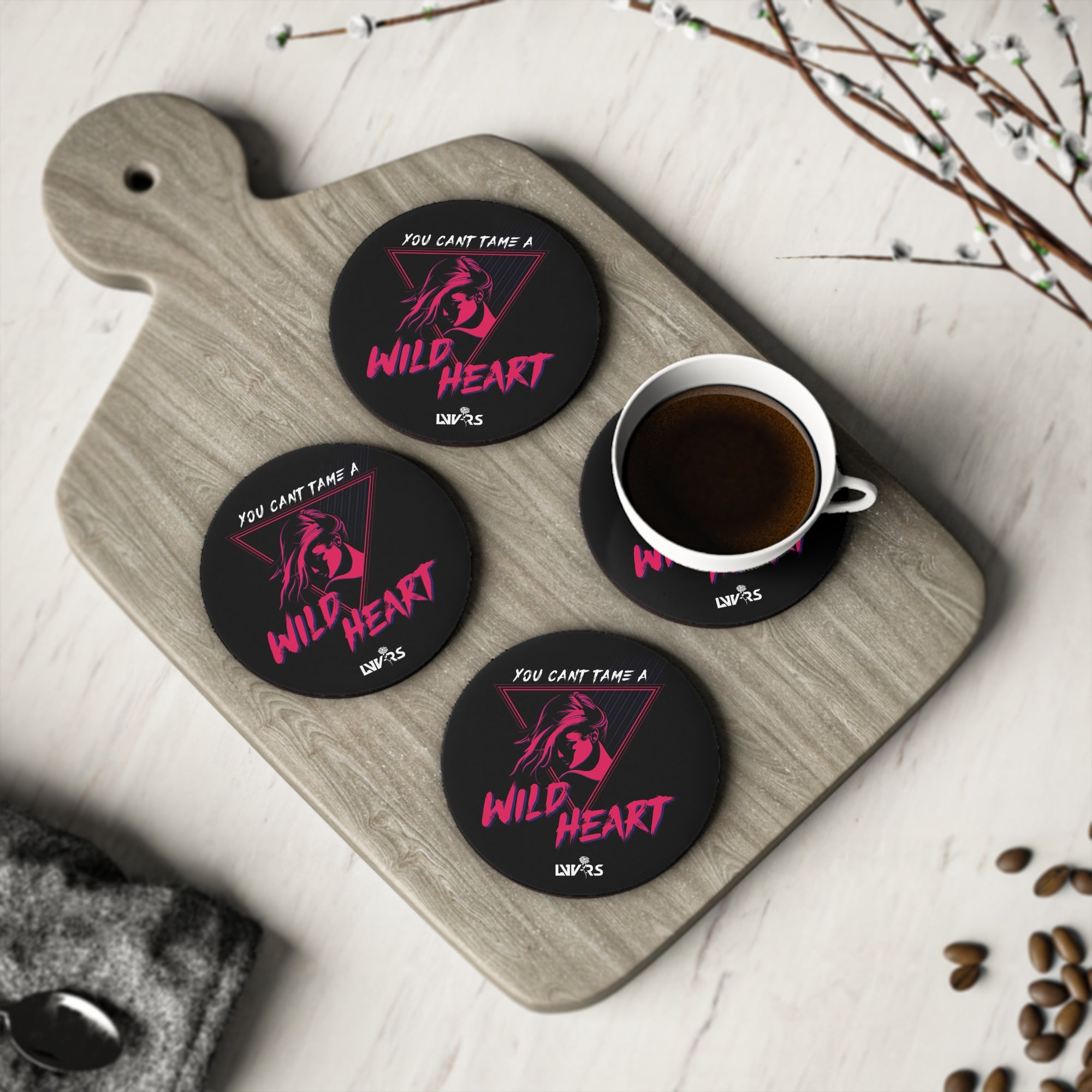 Wild Heart Coaster Set