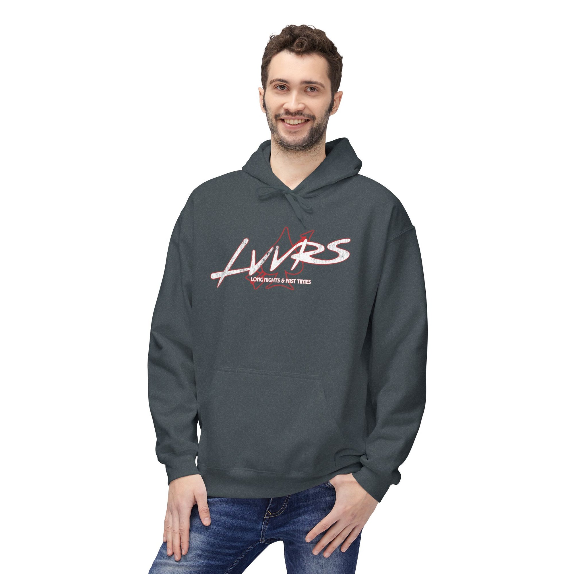 LVVRS Logo Vintage Hoodie