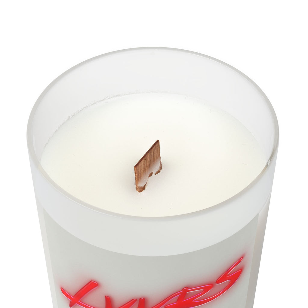 LVVRS Logo Frosted Glass Candle