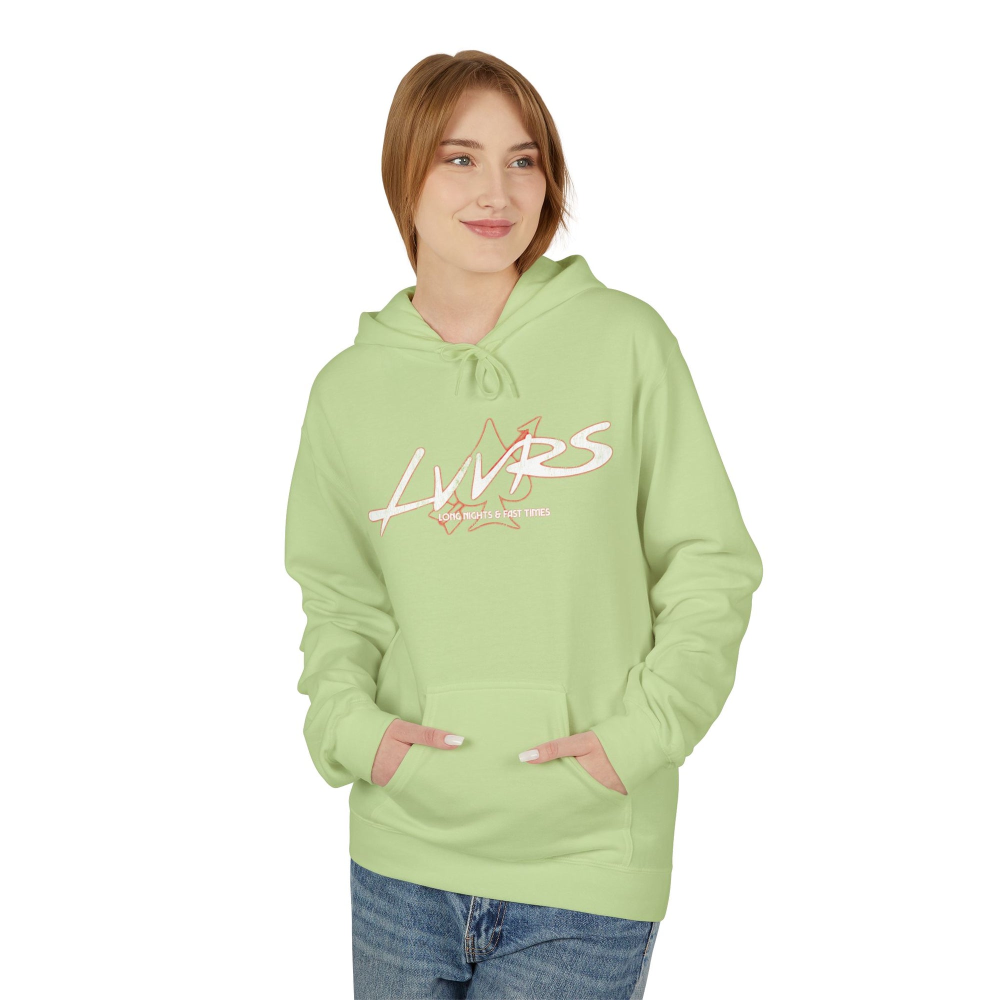 LVVRS Logo Vintage Hoodie