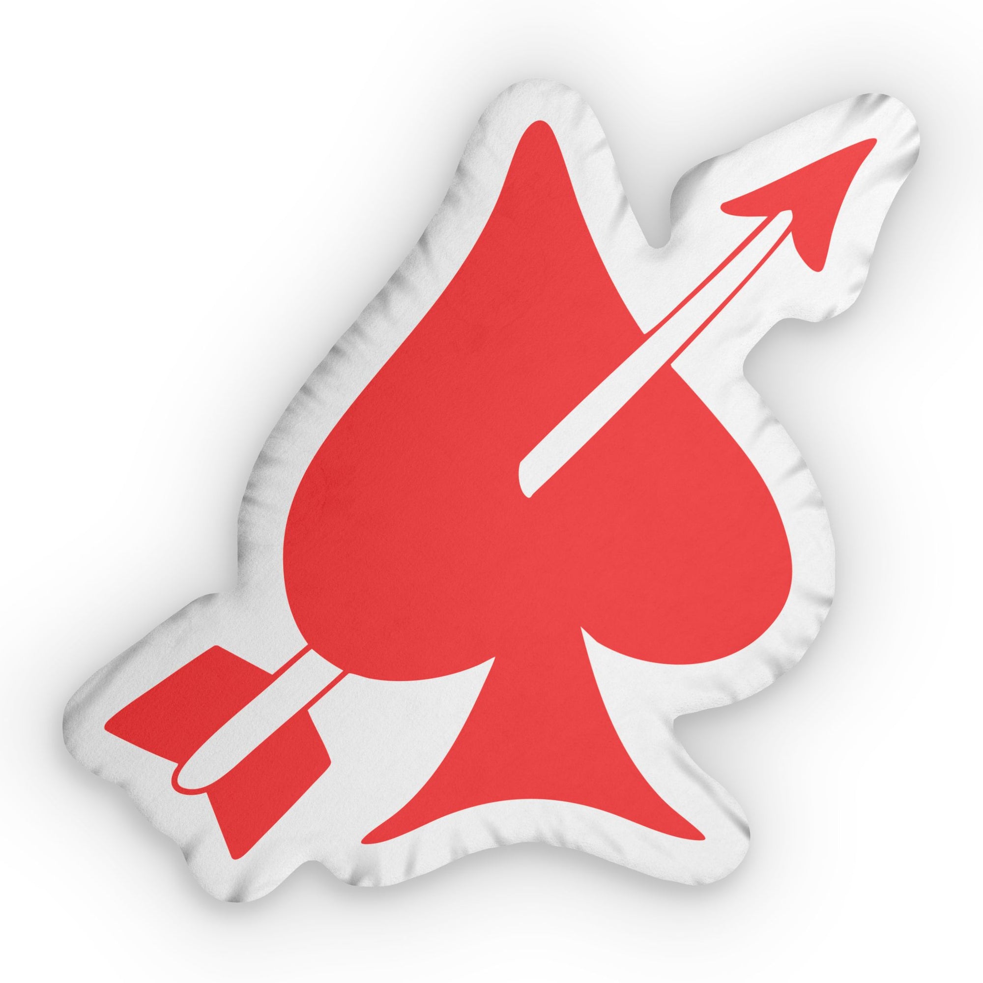 LVVRS Logo Throw Pillow in Red