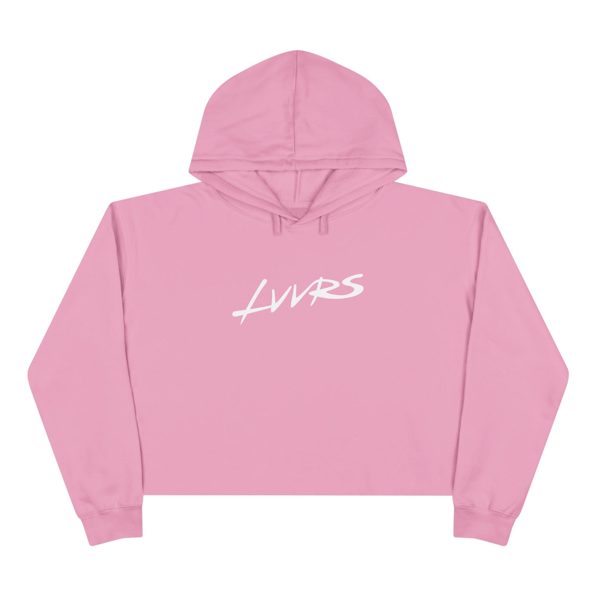 LVVRS Logo Cropped Hoodie