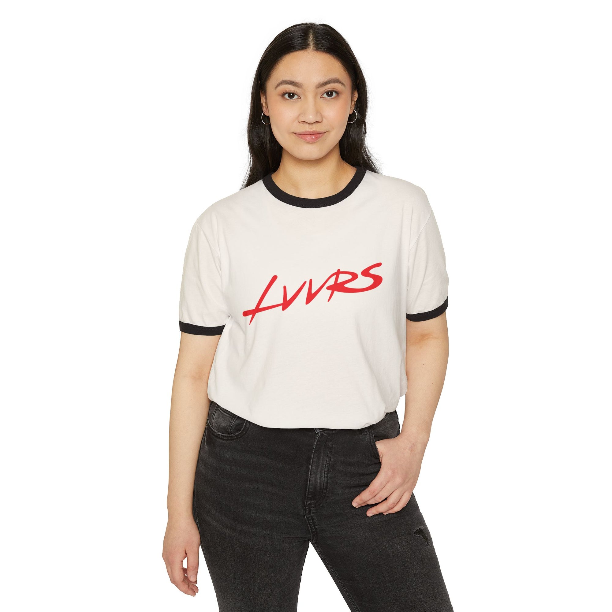 LVVRS Logo Ringer Tee