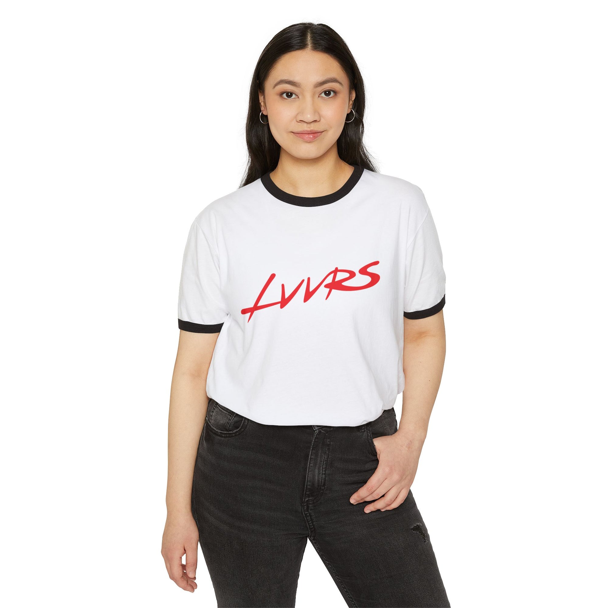 LVVRS Logo Ringer Tee