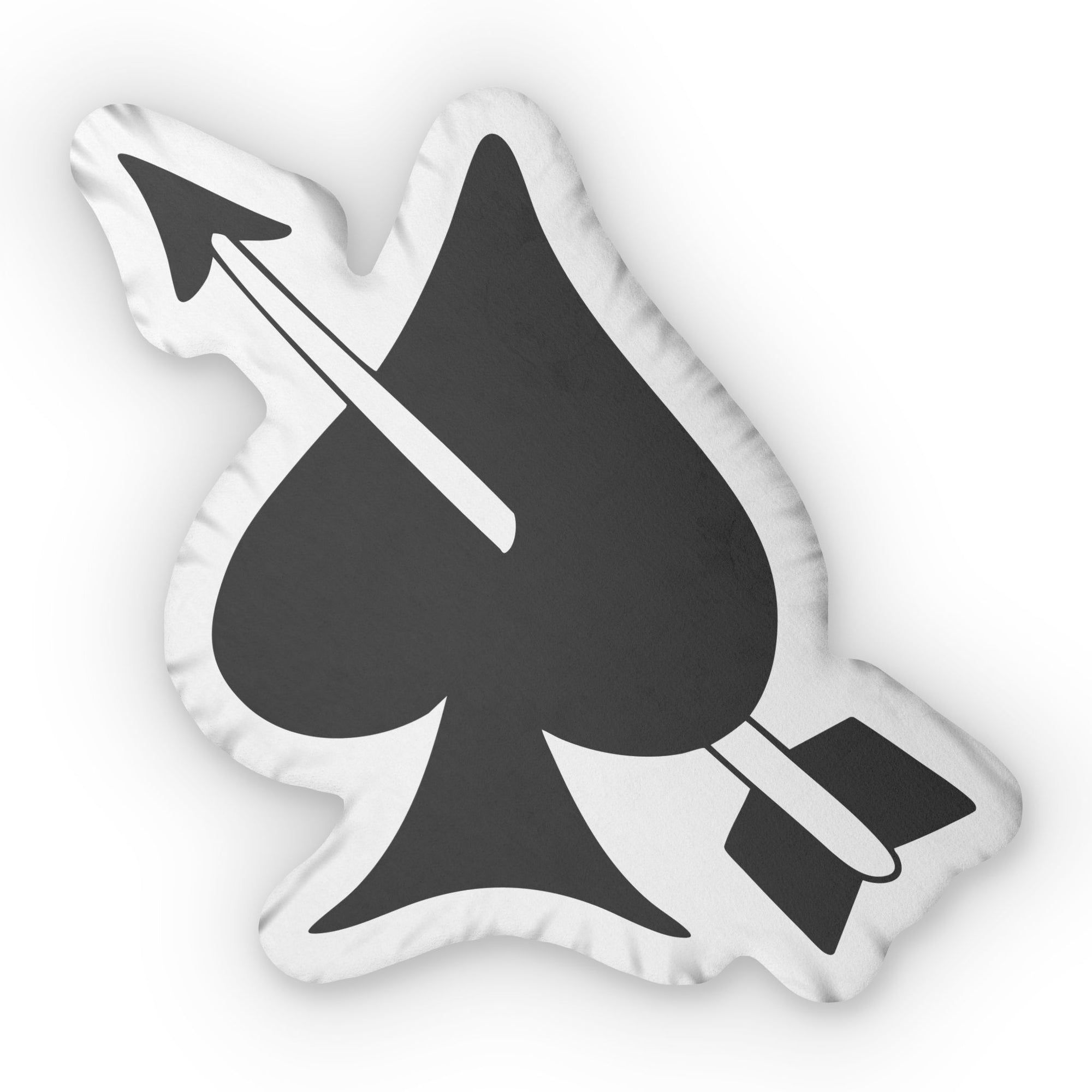 LVVRS Logo Throw Pillow in Black