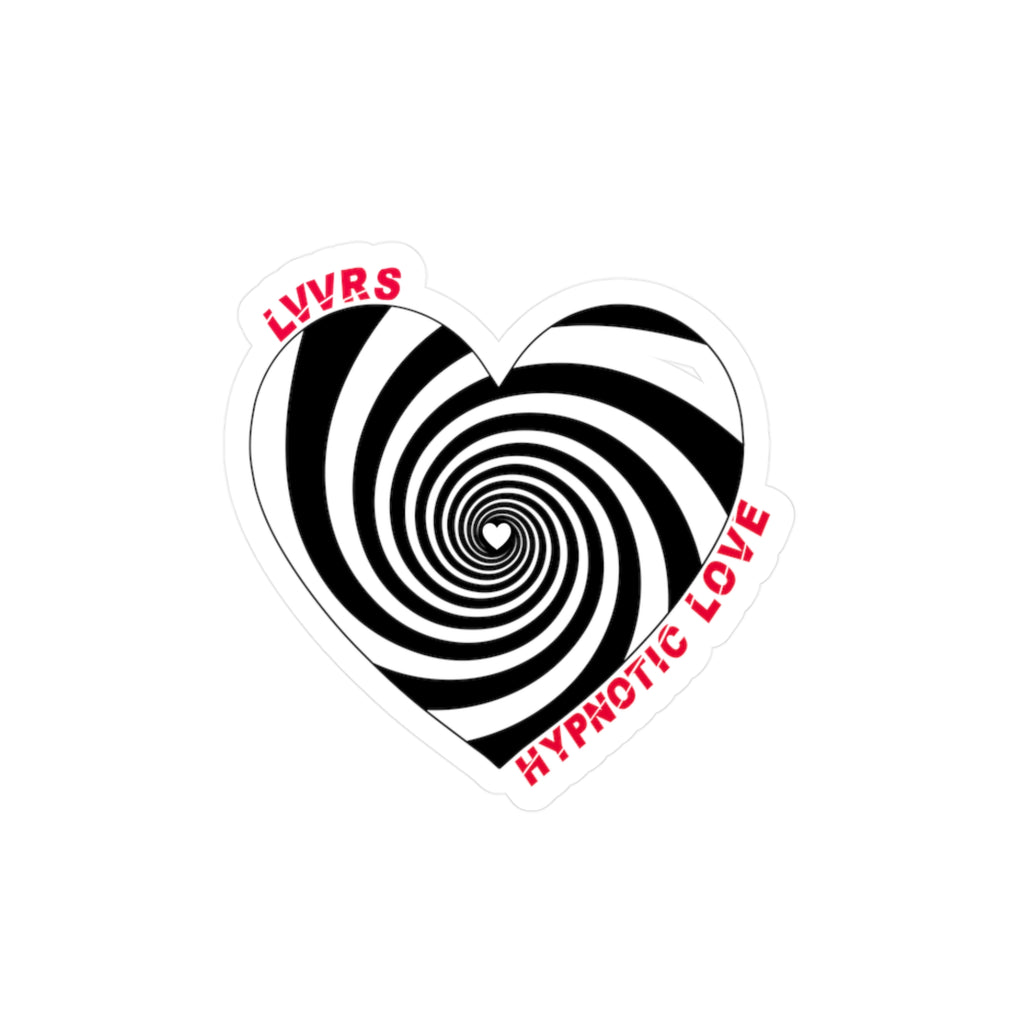 Hypnotic Love Kiss-Cut Sticker
